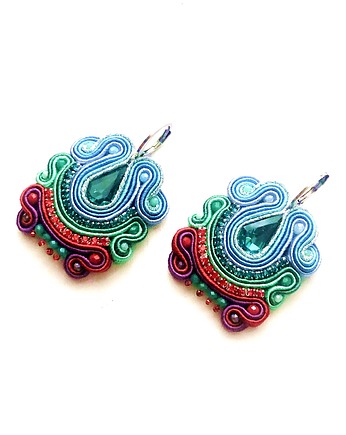 Sutaszowe kolczyki MONASTIR, Sylwia Żak