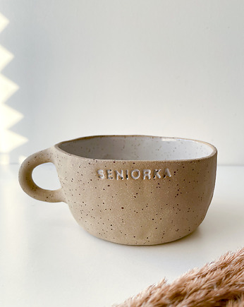 Kubek SENIORKA, rękoczyny