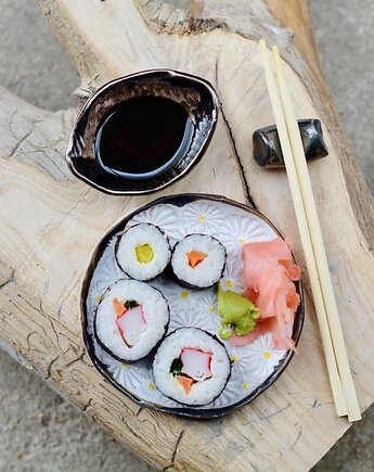 Zestaw do sushi w stokrotki, GOceramika