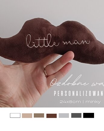 Mini wąsy (personalizacja, różne kolory do wyboru), Little Angels