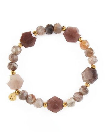 Bransoletka z kamieni życia i nowych możliwości - Wersja Pozłacana, Kulka Bransoletki