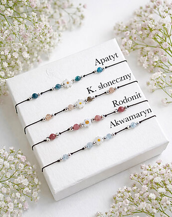 Bransoletki  Rozkwitaj z kamieniami naturalnymi wiosna/lato 2026, Blask Natury