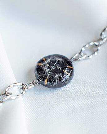 Bransoletka z rzęsek dmuchawca, nature gift