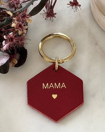 Brelok skórzany "Mama", Boski Bajzel