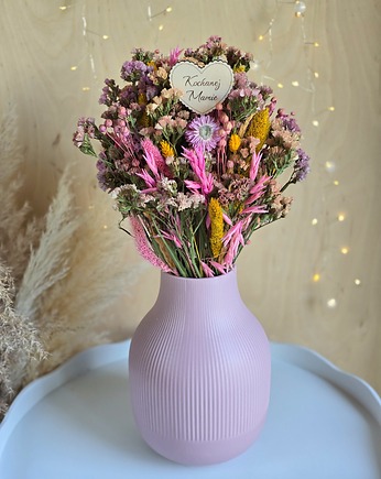 Kwiaty dla Mamy - bukiet suszonych kwiatów do wazonu, BohoSuszki