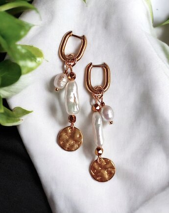 Fikuśne perły : kolczyki : wyjątkowy prezent PREMIUM, kaktusia