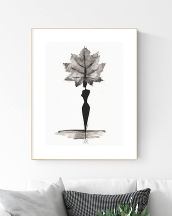 grafika 30X40 cm wykonana ręcznie, MiniMalArt