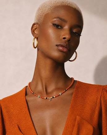 Karneol vol. 4 /07.04.25/ choker - Szlachetna kolekcja, KiKa pracownia