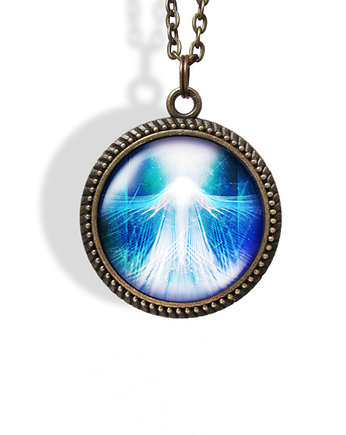 Medalion, talizman - Uwolnienie - brąz