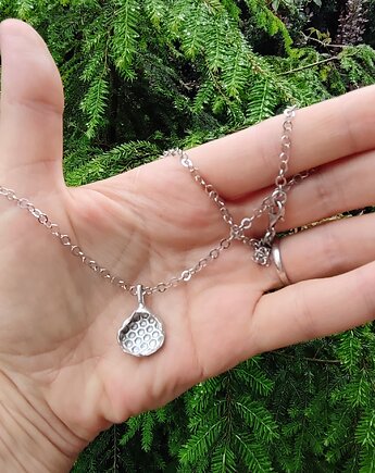 Srebrny naszyjnik HABITAT, Agata Blaszkowska Jewelry