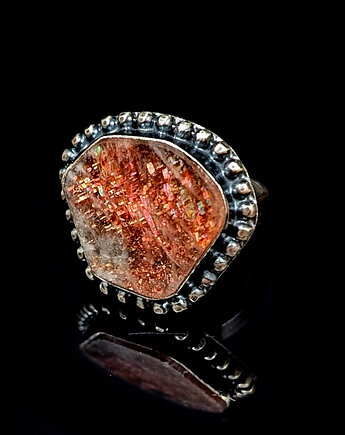 Pierścionek amazing sunstone, Pracownia Neores