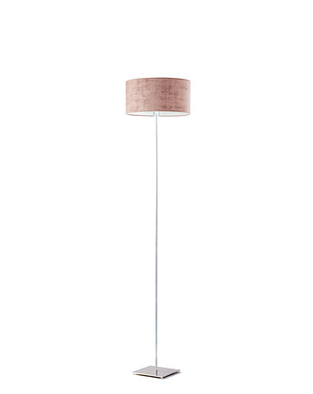 Minimalistyczna lampa stojąca do salonu LED MEKSYK VELUR, LYSNE