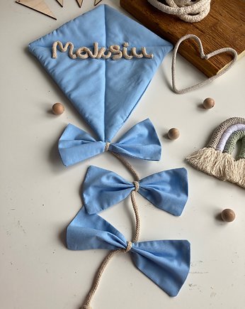 Personalizowany Latawiec na ścianę dekoracja dziecięca, renartgifts