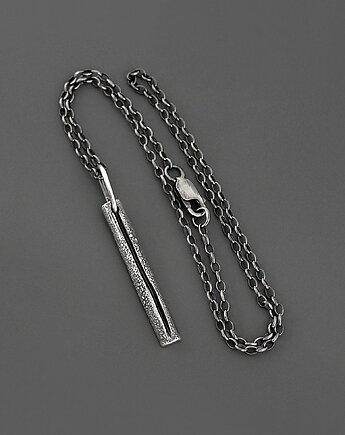 Naszyjnik z Bursztynem srebro, Pastelove Jewelry