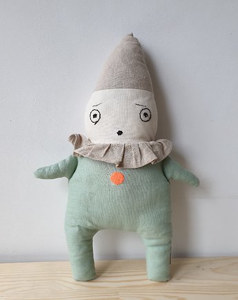 Pajacyk miętowy z kropką, naniby