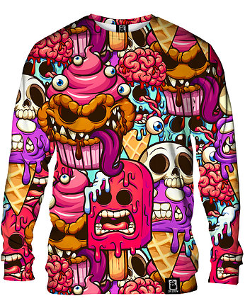 Bluza Bez Kaptura Damska DR.CROW Dessert Monsters, DrCrow