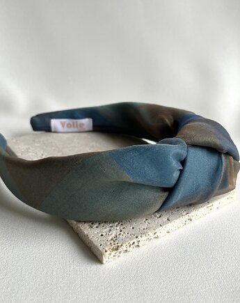 Jedwabna supełkowa opaska Ellen - na zamówienie dla Pani Iwony, Volie Line