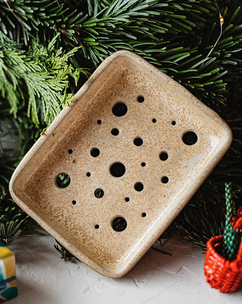 Mydelniczka ceramiczna GOLD DUST, rękoczyny