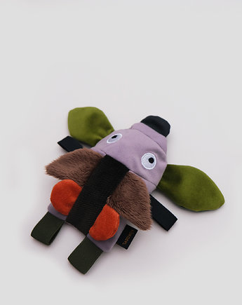 Fiki miki - zabawka z grzechotką i sensorycznymi kulkami, Kokodyl
