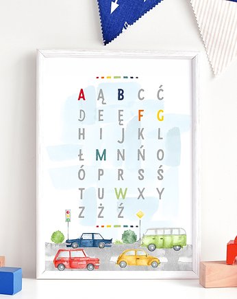 PLAKAT ALFABET P151, Yoko Design