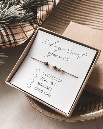 Bransoletka Wishes prezent na Święta, Tiny Stone