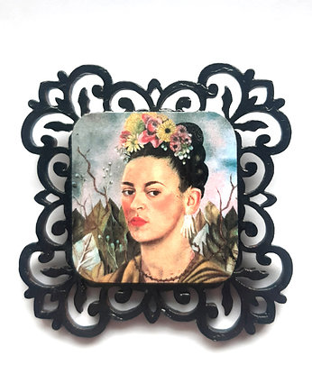 Broszka Frida Kahlo, inka76