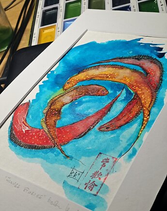 Fishes stories 2, Garfish Art Gallery