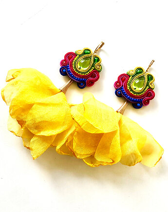 Sutaszowe kolczyki CUDILLERO, Sylwia Żak