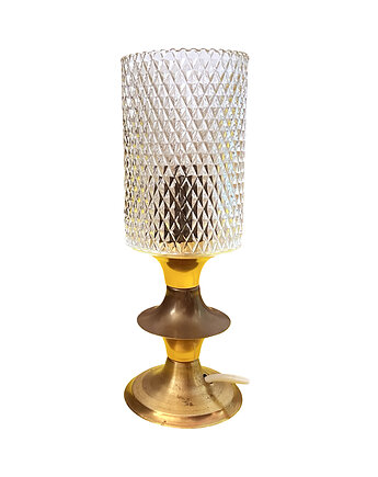 Mosiężna lampka nocna, KOLARZ, Niemcy, lata 70., Good Old Things