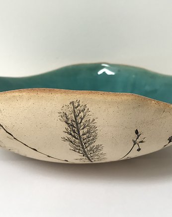 Artystyczna miska z roślinami, Ceramika Ana
