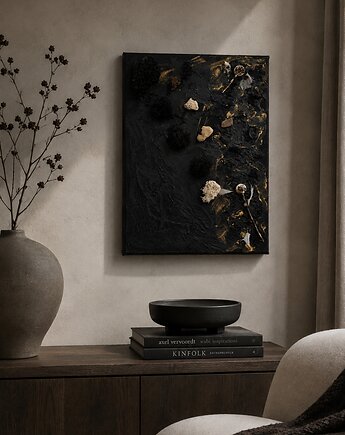 Obraz abstrakcyjny "Noir Forest" 30, prettydecay.studio