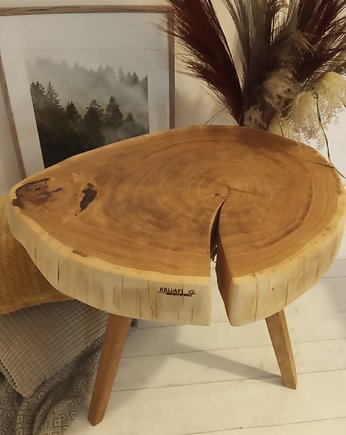 Dębowy stolik Skiver, krijafi for love of wood