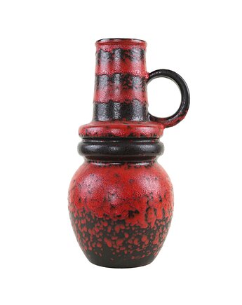 Wazon ceramiczny Fat Lava, West Germany, lata 70., Przetwory design
