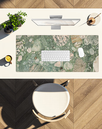 Elegancka podkładka na biurko pod mysz  90x40 STONE inspirowana naturą, PaperDesk