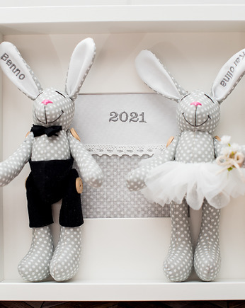 Prezent Dodatek na ślub Króliki, LalaShop