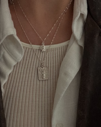 Naszyjnik 2 perły, Vander jewelry