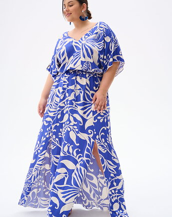 Sukienka Lumija Plus Size Dva 381, blue shadow