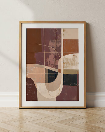 MRC #28 I plakat abstrakcyjny, holi craft