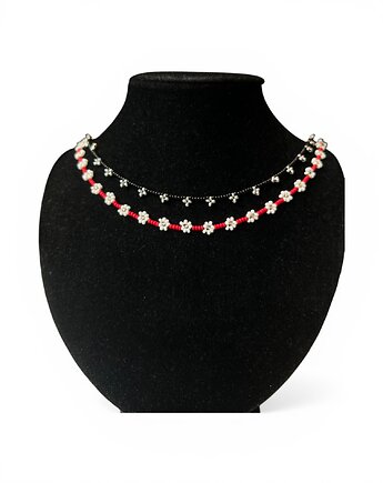 Delikatne łańcuszki z koralików , ArtGez