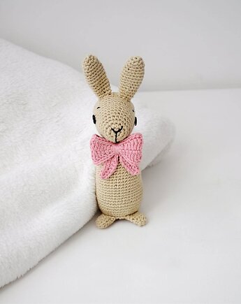 Zajączek wielkanocny - róż/beż, Lollipop