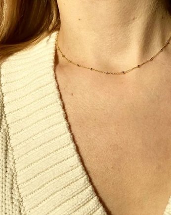 Naszyjnik minimalistyczny kuleczki, Czaki Bransoletki