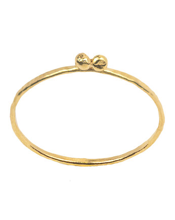 LINES: gold dots, OM jewellery