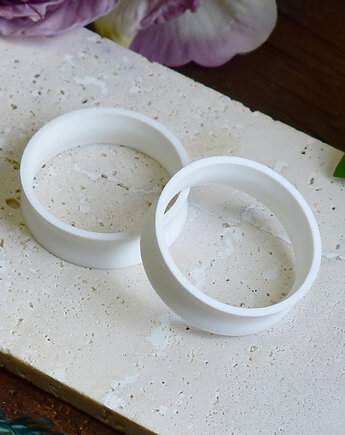 Tunele do uszu 10-100mm / kolor bawełny / plugi, tunele siodłowe, Spirit Of Copper