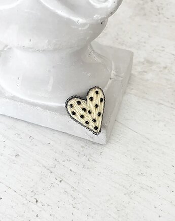 Broszka mini SERCE 56 przypinka miłość pin, HAART