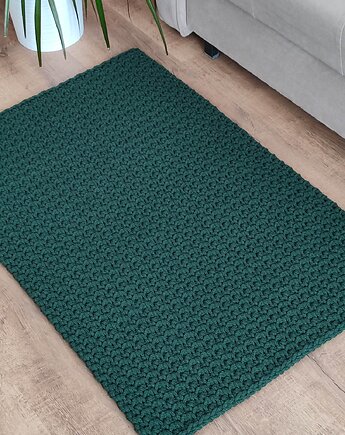 Dywan prostokątny szydełkowy ze sznurka 70cmx100cm, MISZ MASZ Dorota Tyszko