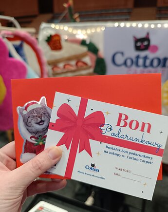 Bon podarunkowy 200zł, Cotton Carpet