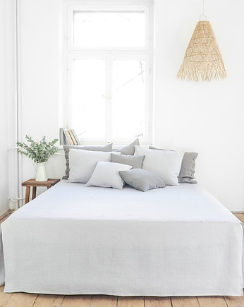 Lambrekin Classic LIGHT GRAY, so linen!