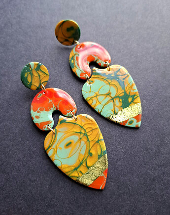 Kolczyki ogniste materie no3, Motywator Eweliny