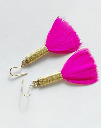 PIÓRKO kolczyki, Katarzyna Kaminska ART