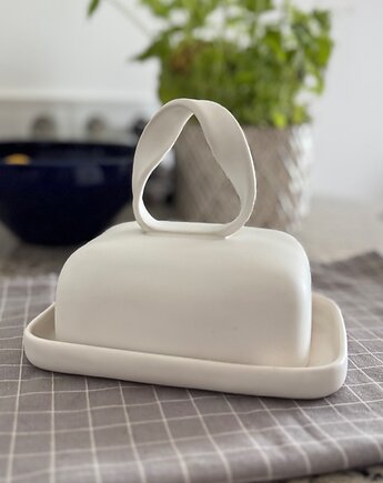 Ceramiczna maselniczka / Elegancki akcent na Twoim stole, bien.ceramics